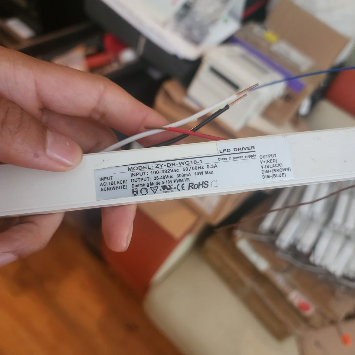 LED Driver ZY DR WG01 1 350mA Non Dimmable 100 277V 50/60Hz Max 0.3A N LED Driver ZY DR WG01 1 350mA Non Dimmable 100 277V 50/60Hz Max 0.3A N