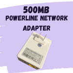 500MB Powerline Ethernet Network Adapter - Green Apple Lighting