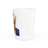 Trump Mug Shot Glass