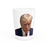 Trump Mug Shot Glass