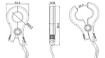 250 Amp Spring Action Current Transducer